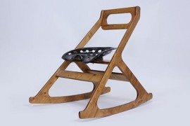 Tracy Rocking Chair by Julien Bergignat