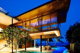 Fish House or residential Spa by Guz Architects in Singapore