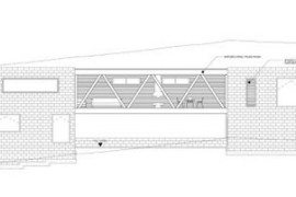 Shallard House with suspended living room