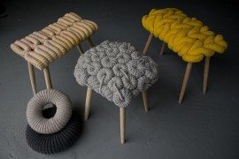 Knitted Chairs by Claire-Anne O’Brien – Surprising & Useful Art