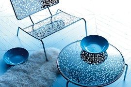 Invigorating Pierced and Upholstered furniture collection from Esedra