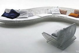 Ethereal Garden Bench by Perantonio Bonacina