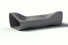 Organic and innovative Dune bench