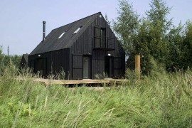 VolgaDacha House by Buro Bernaskoni – Cozy and minimalist family dwelling in a village near Moscow
