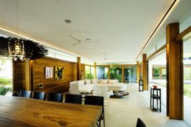 Sustainable and exotic Cluny House