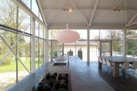 Eco-friendly greenhouse project in Belgium by Carl Verdickt