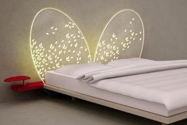 Innovative and dreamy bed headboard design