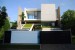 Minimalist white and green residence in Indonesia