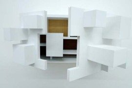 Amazing Psych Cabinet combining function and sculpture
