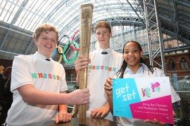 London 2012 Olympic torch design unveiled