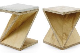 Simple geometric furniture collection: Series 1a by Michael Turner