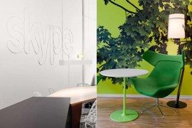 Skype Stockholm Office: modern, fun and colourful