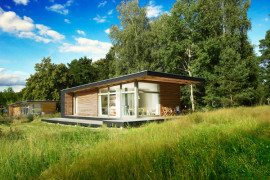 Small prefab dream vacation home: Sommerhaus Piu Prefab