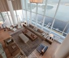 Contemporary penthouse interior design