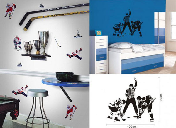 HockeyThemed Bedrooms Can be Alluring; Design One for Yourself!