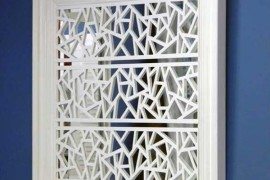 Modern fretwork panels: O’verlays by Cheryle Rhuda and Danika Herrick