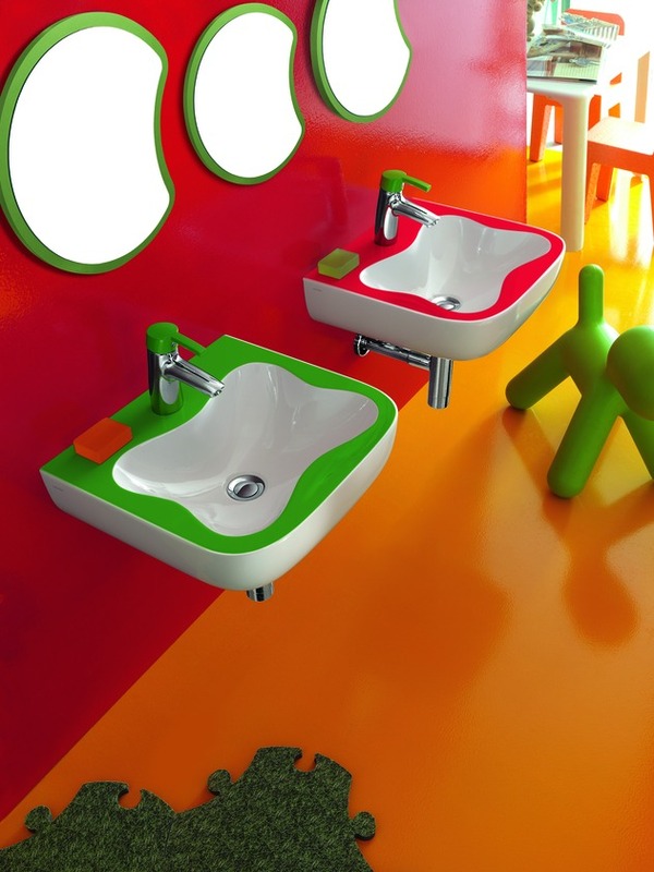 Florakids Bathroom by Laufen 1 Playful and Colourful Bathroom Exclusively For Children by Laufen