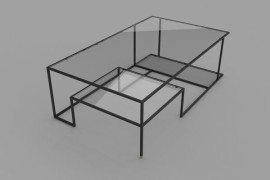 Right Angles is a Cool and Simple Coffee Table