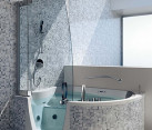 Teuco Corner Whirlpool Shower 1