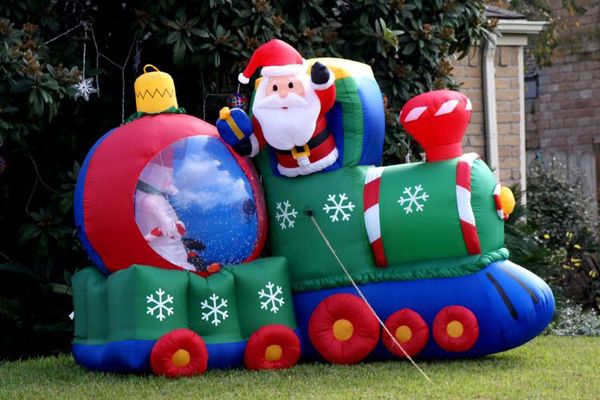 Inflatable Outdoor Christmas Decorations  Operation18  Truckers