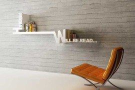 Target Book Shelf by Mebrure Oral Features Typographical Organizing