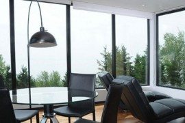 Magnificent Malbaie V Le Phare Project in Canada is a Unique Hillside Home