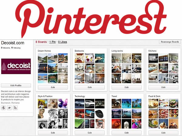 Comply with Decoist Now on Pinterest