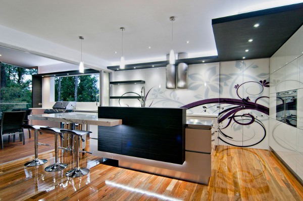 Bushland Retreat Designer Kitchen 1 Marvellous Designer Kitchen Boasts Many Zones