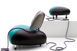 Pallone- Leather Armchair from Leolux Comes in Various Hues