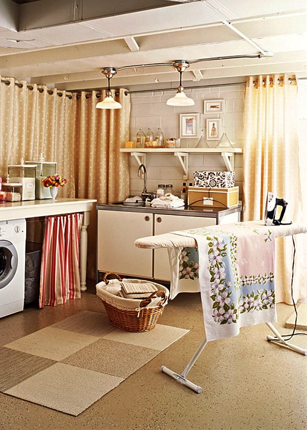 Basement Laundry Room Ideas