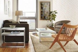 Sculpted Oskar Armless Lounge Chair: Showcasing the Beauty of Wood