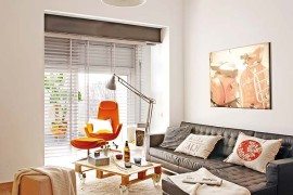 Small Apartment Redecoration in Barcelona for Young Couple