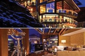 Chalet Zermatt Peak in the Swiss Alps, Probably the Most Luxurious Ski Vacation Ever