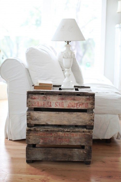 End Tables Made From Pallets