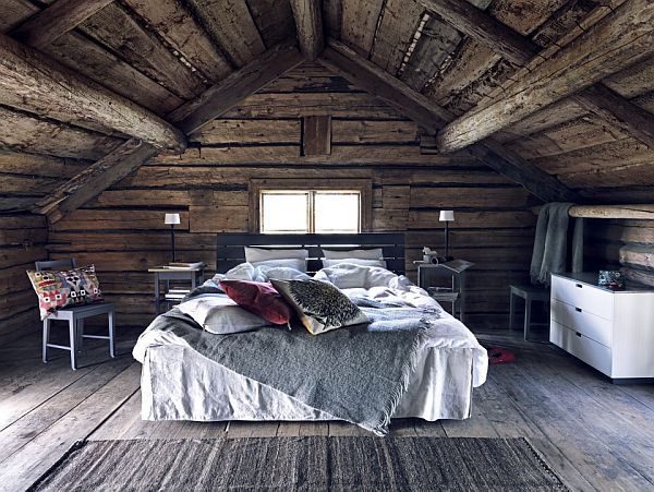 Rustic Attic Bedroom