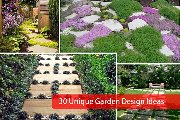 Unique Flower Garden Ideas