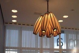 Artistic Lighting Shades from “Passion 4 Wood”