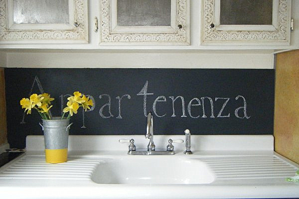 Chalkboard paint ideas: when writing on the walls becomes fun