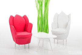 Morning Dew Chairs & Sofas Look Like Flower Petals