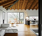 Luxury Renovated Farmhouse - sitting area and home office
