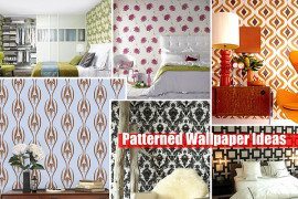 Adding Style With Patterned Wallpaper