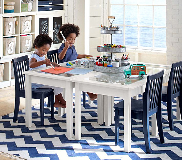 kids playroom table and chairs