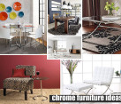 chrome furniture ideas