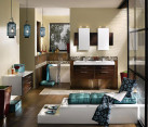 elegant bathroom decorating idea