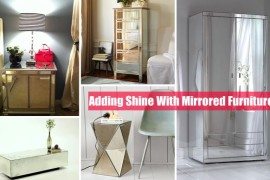 Adding Shine With Mirrored Furniture