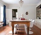 Vintage and modern dining room