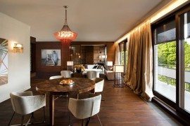 Contemporary Parkowa Apartment in Warsaw, Poland