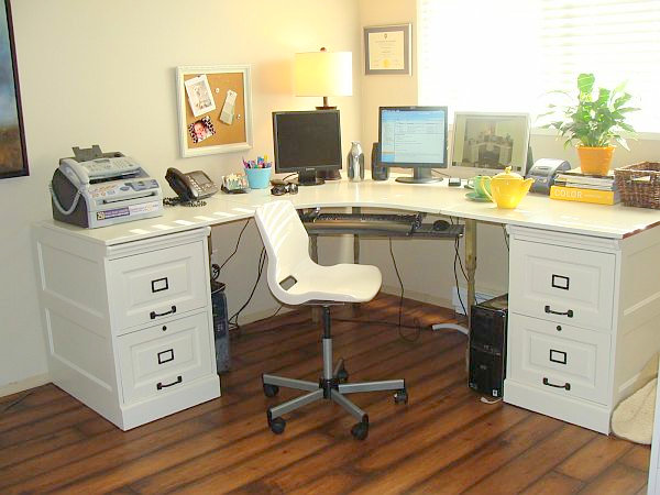 DIY Home Office Desk