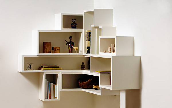 Think Inside the Box: Creating Purposeful Wall Art with Box Shelving