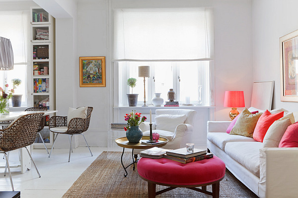 Implementing neon colors tastefully: 17 design ideas